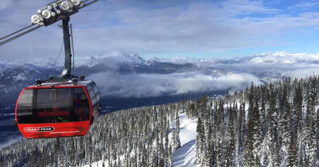 Whistler Blackcomb Mountain Scenery