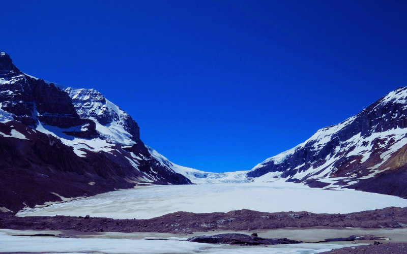 The Iconic Athabasca Glacier View