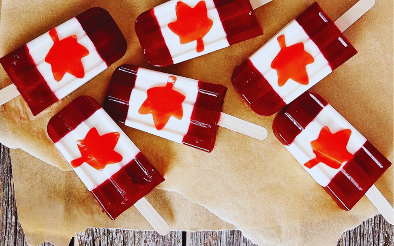 Festival maple syrup-themed dessert buffet